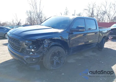 2023 Ram 1500 Big Horn 4X4 5'7 Box z USA, uszkodzony, nr VIN 1C6SRFFT1PN683608